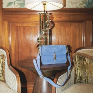 Gucci jackie crossbody tas blauw