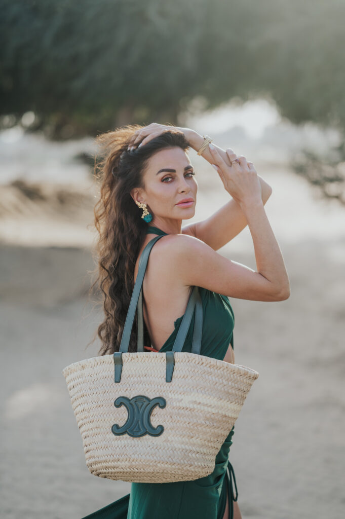 Celine triomphe rieten tas strandtas huren