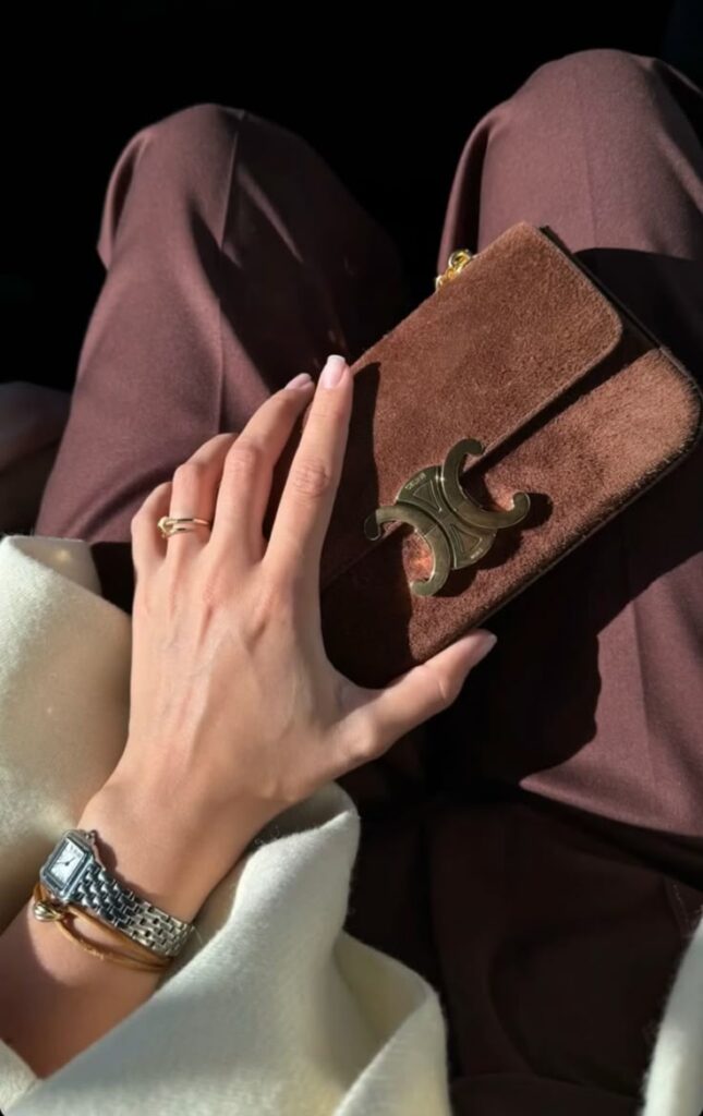 Celine triomphe chain tas bruiloft Celine triomphe chain tas bruiloft