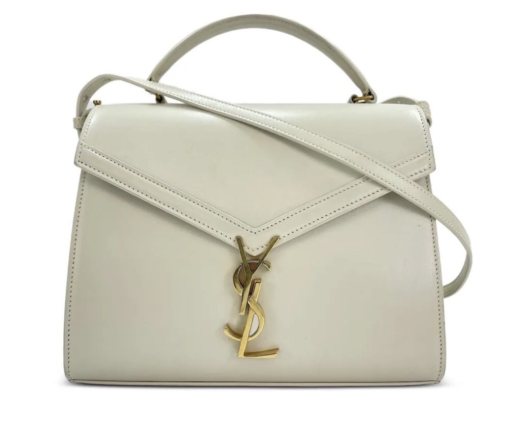 Saint laurent cassandra medium top handle tas