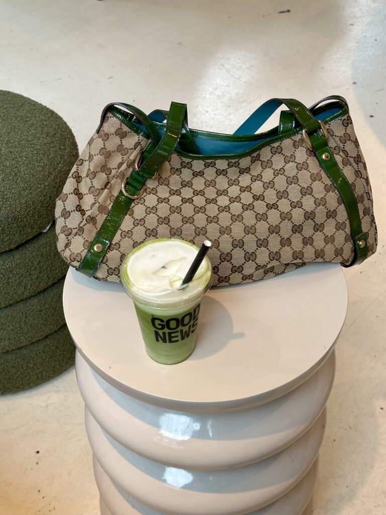 Gucci abbey monogram vintage tas