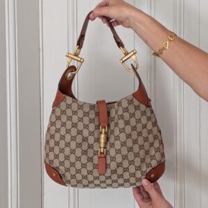 Gucci jackie vintage designertas monogram